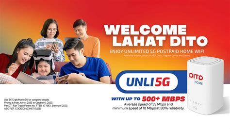 unli wifi|DITO HOME 5G Postpaid Plans .